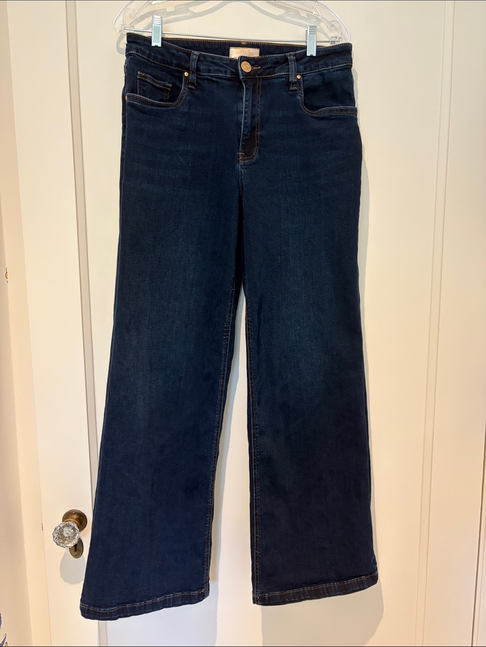 Kut from the Kloth Deep Indigo Wide Leg Jeans
